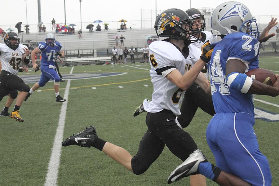 HSE's JV football team was victorious, winning 27 to 6 vs. Avon on Saturday, September 6.