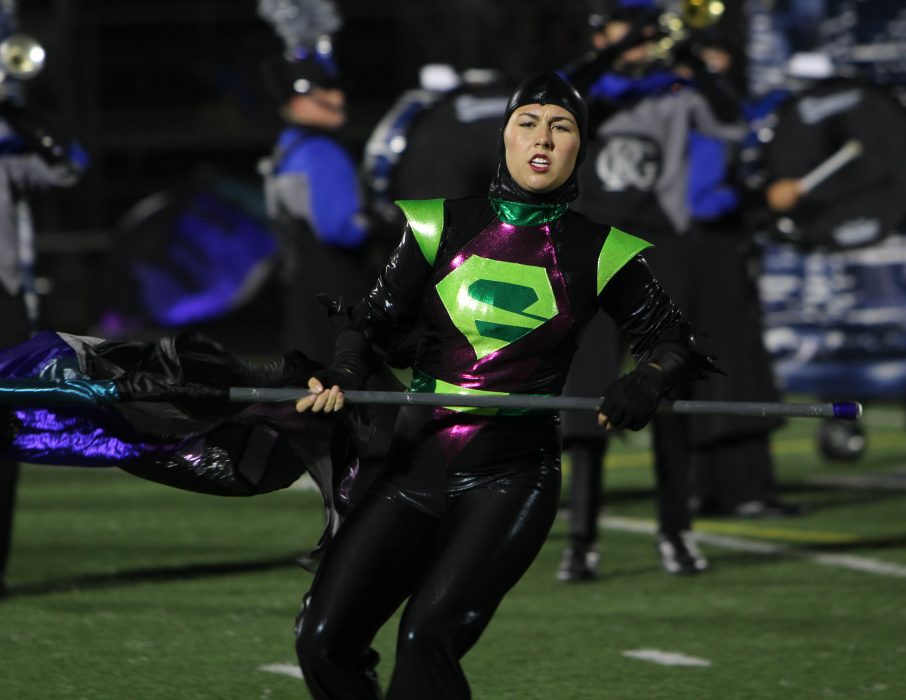 Marching band performs at Royal Invitational on 9/24