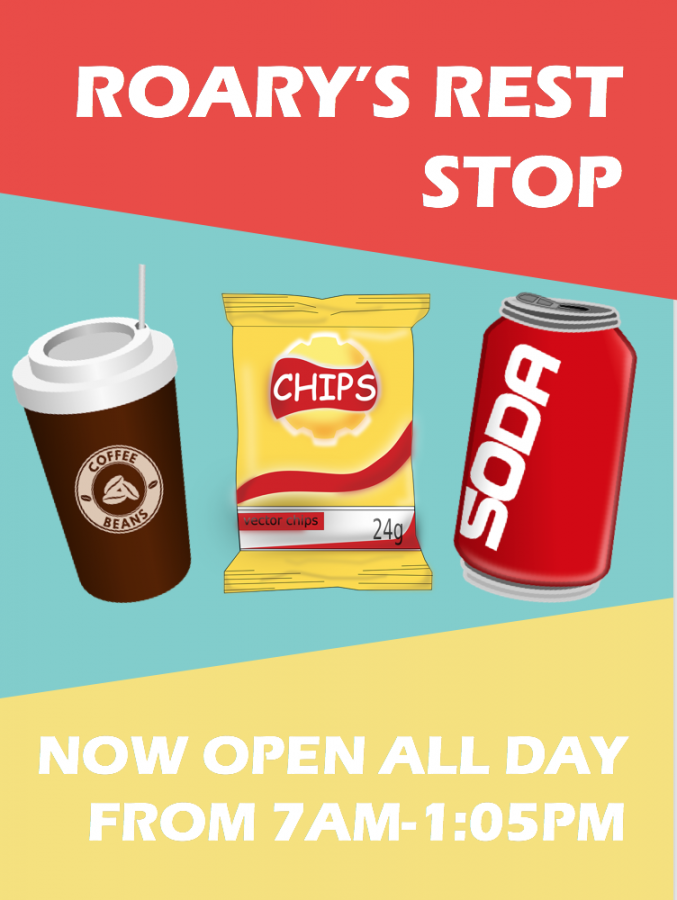 Roary's Rest Stop Is Now Open Everyday!