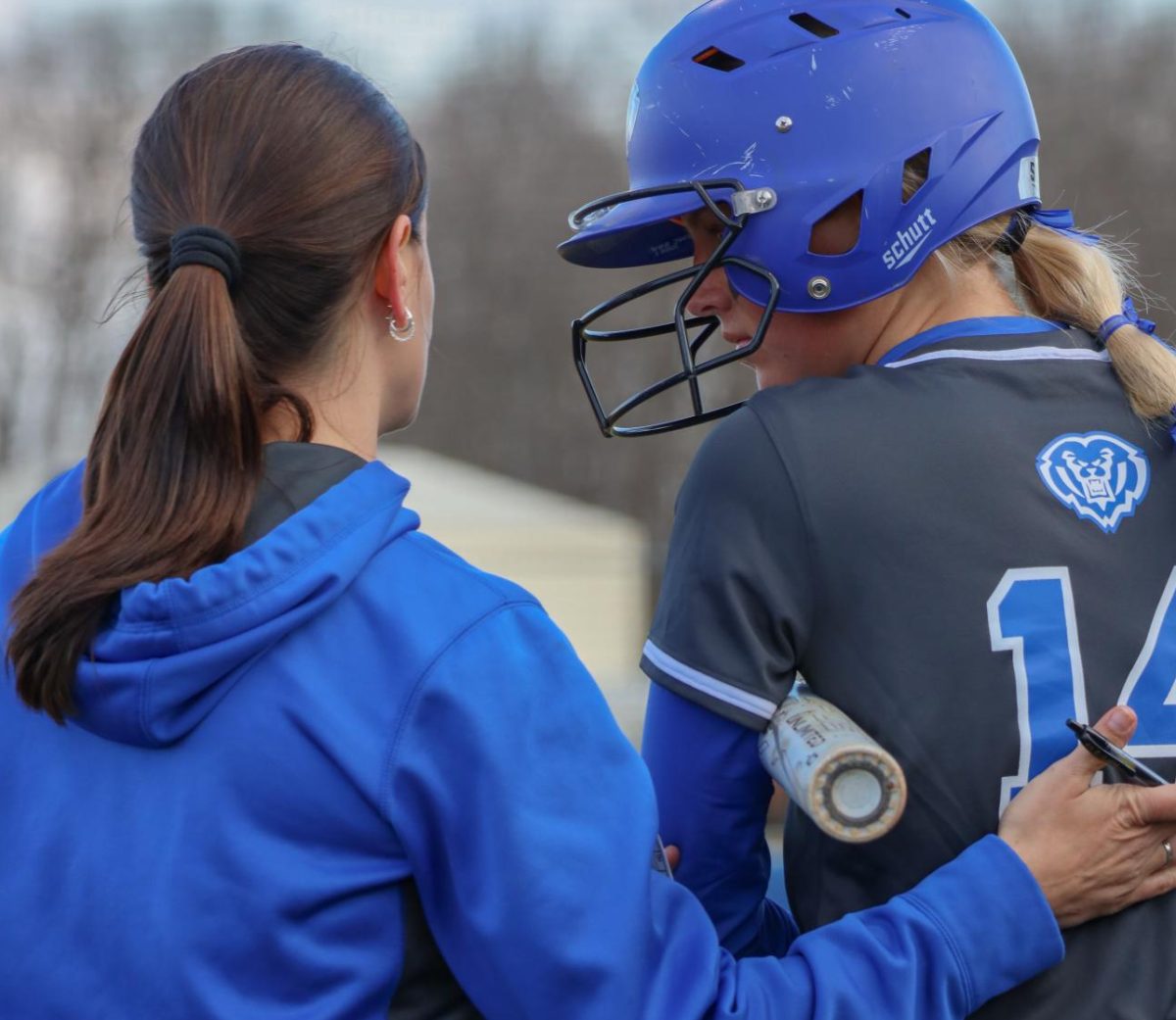 Keira Lodes and Coach Pusti 