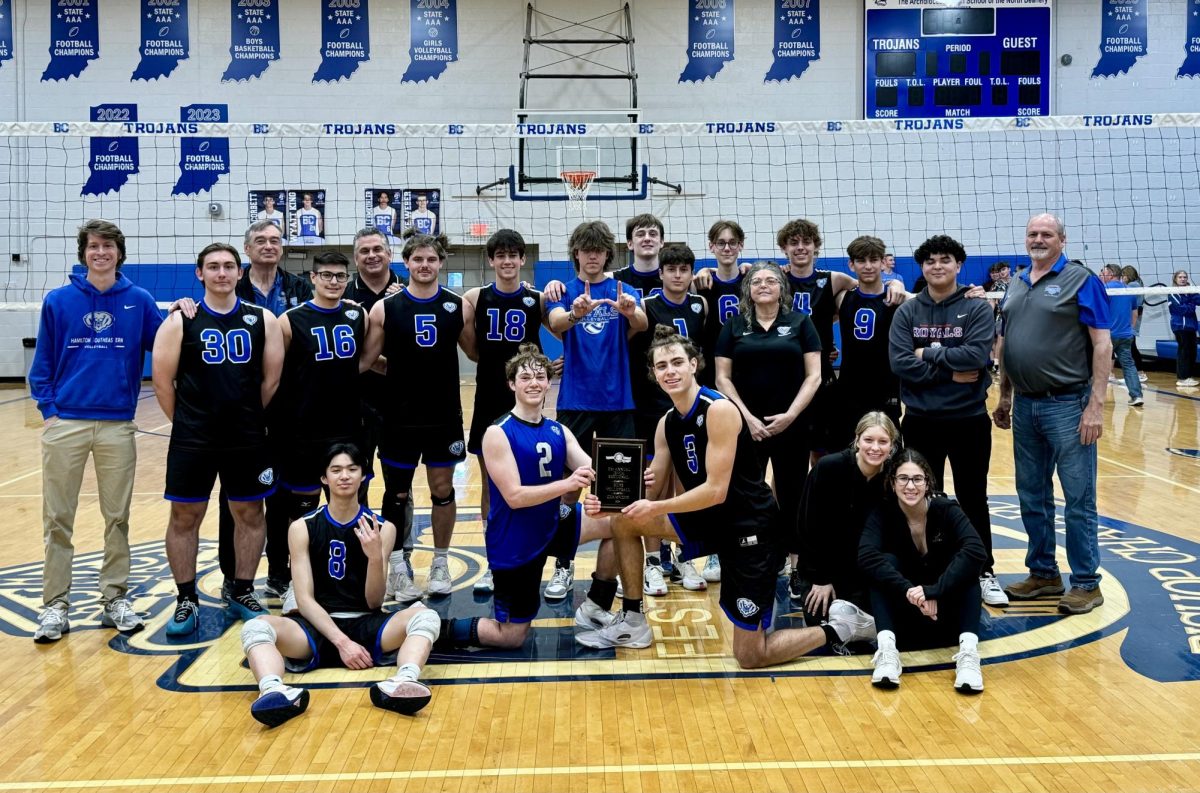 Boys volleyball running for state