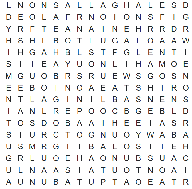 SMN Word Search #14