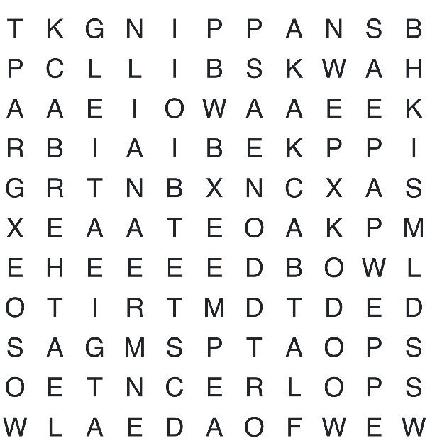 SMN Word Search 3/3/25